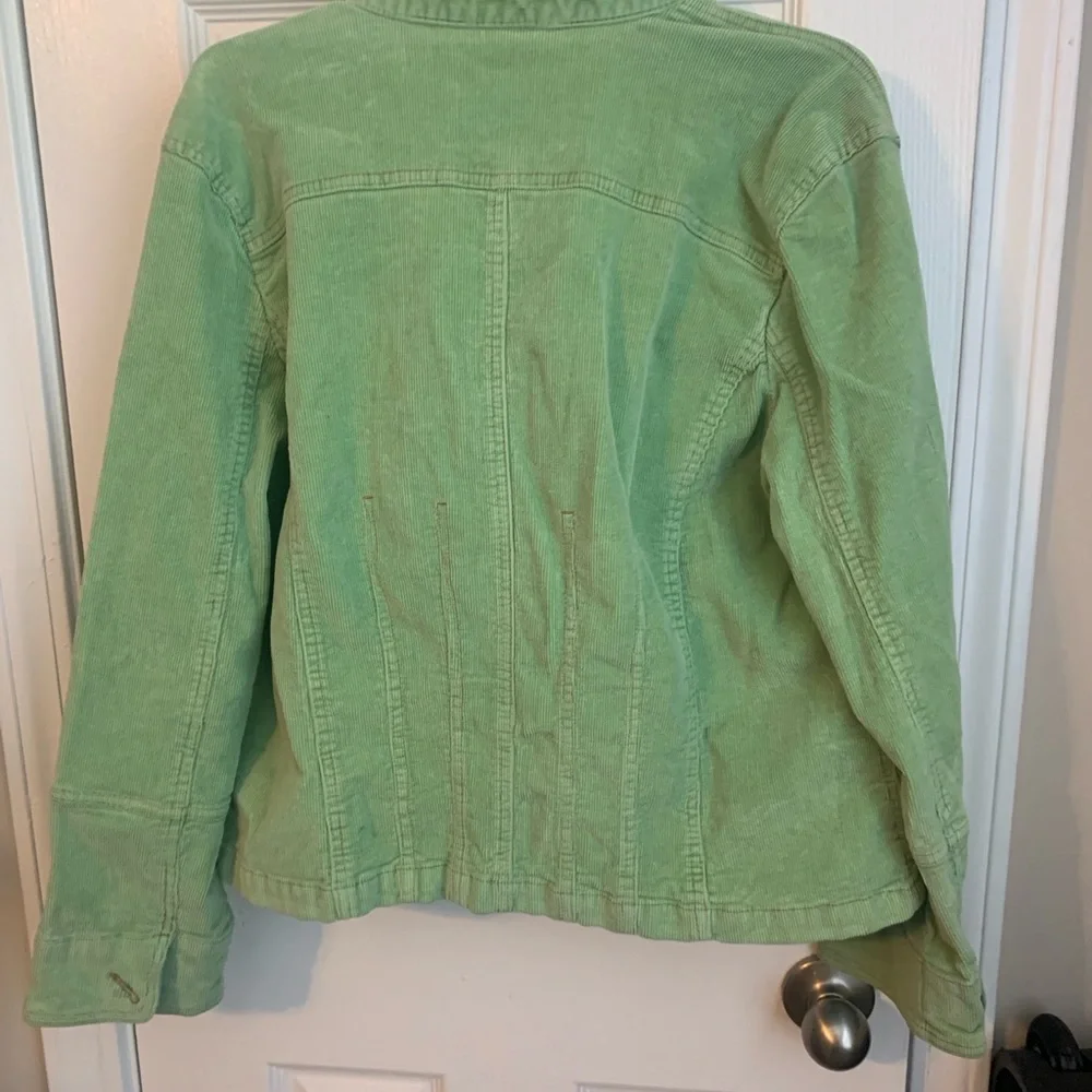Tulle Light Green Utility Jacket - Picture 2 of 4